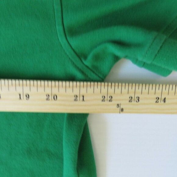 Tommy Hilfiger Polo Shirt Men Large Green Red Flag Golf Rugby Casual 100% Cotton - Picture 9 of 10